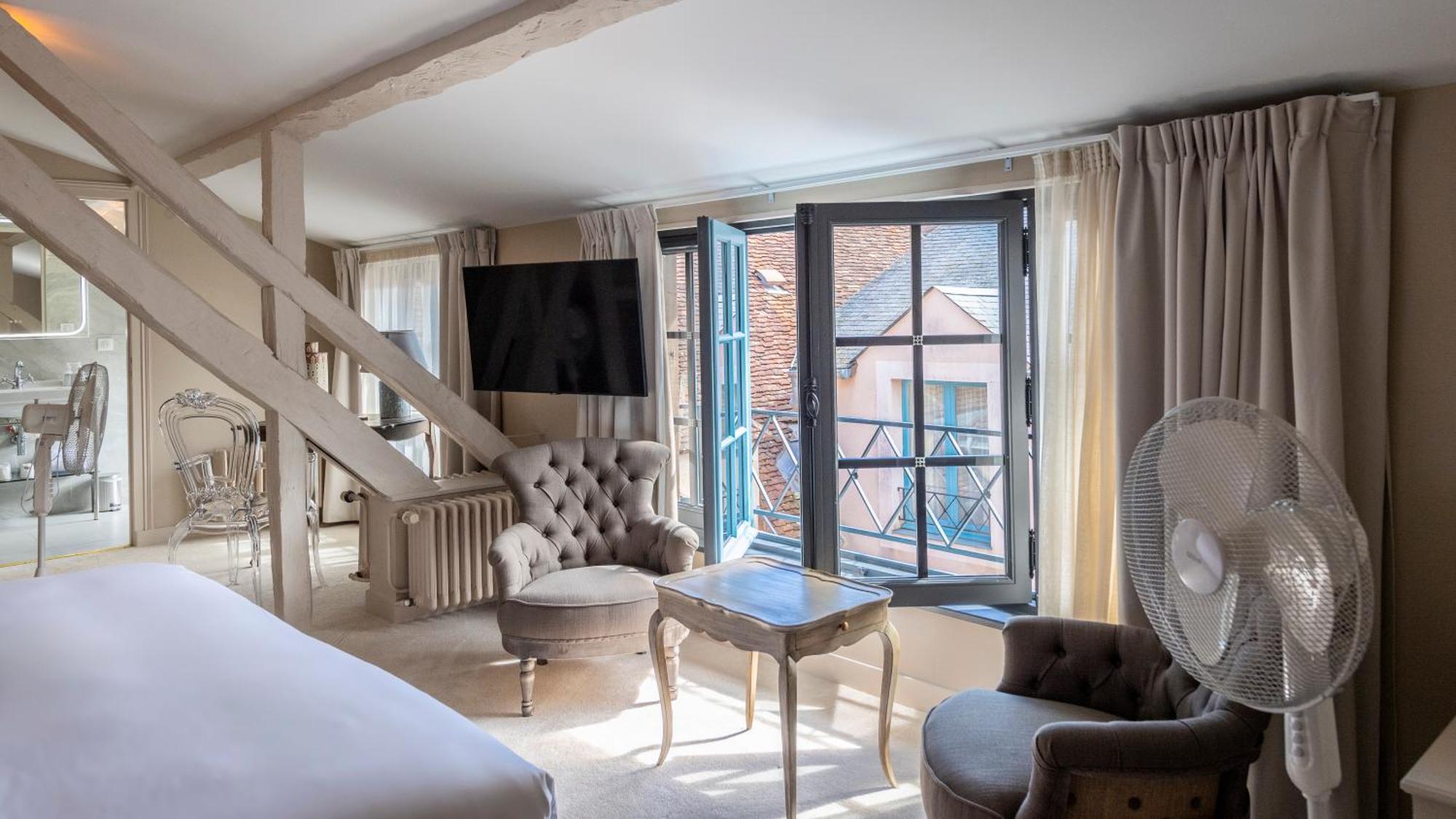 Hotel De La Poste Авалон Екстериор снимка